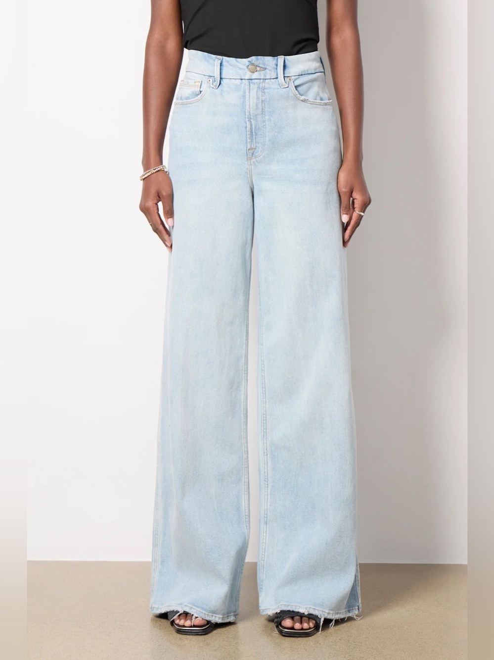 Good American • Good Skate High Rise Loose Leg Jeans Indigo634